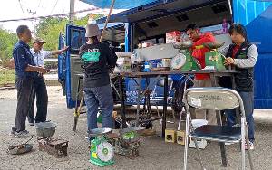 Dinas Perdagangan Barito Timur Adakan Sidang Tera Selama 3 Hari di Pasar Tamiang Layang