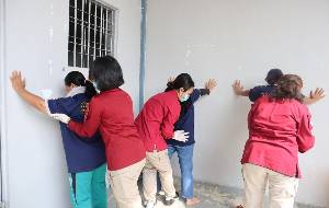 Lapas Perempuan Gandeng TNI - Polri Razia Kamar Hujian WBP