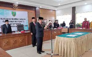 Bupati Barito Timur Lantik Sejumlah Pejabat Pimpinan Tinggi Pratama dan Pejabat Administrator
