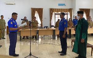 Kepala BPBPK Kalteng Harap Pelantikan JFT Damkar Dapat Perkuat Pelayanan