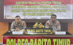 Bidkeu Polda Kalteng Laksanakan Asistensi Pengelolaan Anggaran di Polres Barito Timur