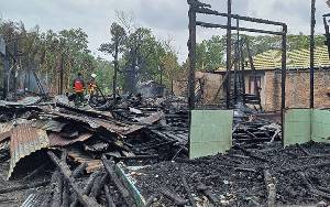 Sempat Terdengar Ledakan Sebelum Terbakarnya Rumah Warga di Sampit