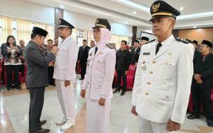 Bupati Barito Timur Lantik 82 Pejabat Administrator dan Pejabat Pengawas