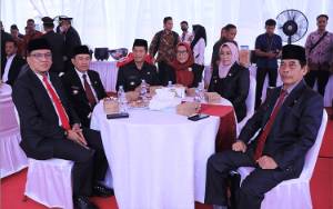 Pj Bupati Barito Timur Hadiri Perayaan HUT ke-78 TNI di Makorem Paju Panjung
