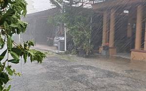 Masyarakat Bersyukur Hujan Turun di Kotim