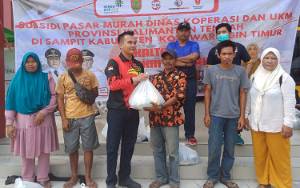 Mentawa Baru Ketapang Mendapat 1000 Paket Sembako Bersubsidi dari Pemprov Kalteng