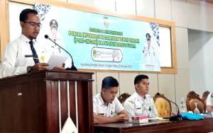 Camat Teweh Tengah Sosialisasi Aksi Perubahan Portal Informasi Kecamatan