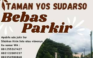 Dishub Kota Palangka Raya Nyatakan Taman Yos Sudarso Bebas Biaya Parkir