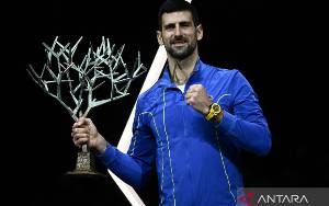 Novak Djokovic Menangi Gelar Paris Masters untuk Ketujuh Kalinya