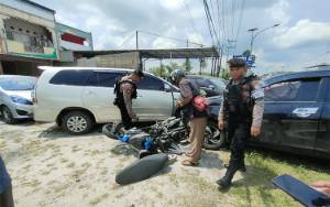Dua Mobil dan Satu Motor Terlibat Kecelakaan di Jalan Tjilik Riwut Palangka Raya