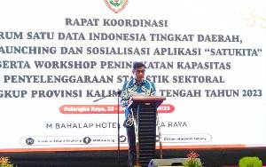 Diskominfosantik Kalteng Perkuat Sinergi Pengelola Data Wujudkan Satu Data Indonesia