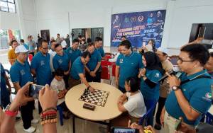 120 Peserta Ramaikan Turnamen Catur PWI Kapuas Cup 2023