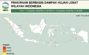 Prospek Gelombang Rendah di Perairan Selatan Kalimantan Tengah