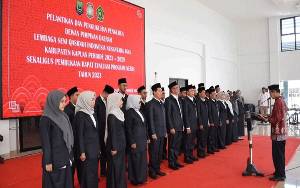 Pengurus DPD Lasqi Nusantara Jaya Kapuas Periode 2023 - 2028 Resmi Dikukuhkan
