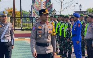 Polres Kapuas Laksanakan Apel Gelar Pasukan Operasi Lilin Telabang 2023