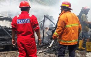 Kebakaran Rumah di Jalan Surung, Kerugian Ditaksir Rp70 Juta