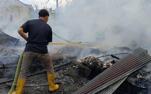 Kerugian Korban Rumah Terbakar di Palangka Raya Capai Rp 100 Juta