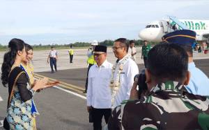 Penerbangan Perdana Citilink di Pangkalan Bun, Mukhtarudin Harapkan Tingkatkan Perekonomian