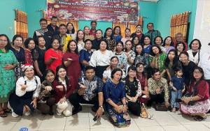 Kasi Bimas Kristen Hadiri Natal Keluarga Besar Kemenag dan KKG/MGMP PAK Barito Timur