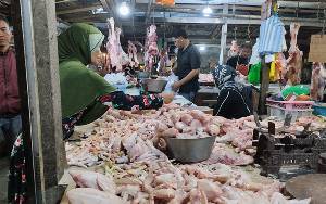 Sepekan Usai Tahun Baru, Harga Daging Ayam Ras di Palangka Raya Masih Rp 50.000 per Kilogram