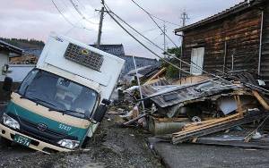 Gempa Jepang, Kim Jong Un Kirim Pesan Belasungkawa Kepada PM Kishida