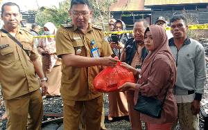 Kecamatan Seruyan Hilir Lakukan Pendataan Terhadap Korban Kebakaran