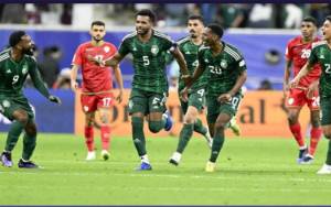 Gol Ali Al Bulayahi Bawa Arab Saudi Menang Dramatis 2-1 atas Oman