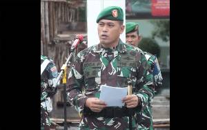 Dandim 1014 Pangkalan Bun Bacakan Amanat dan Penekanan Panglima TNI Saat Upacara