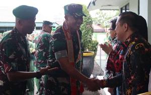 Wakil Ketua I DPRD Kapuas Hadiri Kegiatan Kunjungan Danrem 102 Panju Panjung ke Kodim
