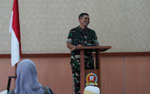 Danrem 102 Pjg Kunjungi Kodim Palangka Raya, Tekankan Netralitas TNI