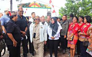 Menteri LHK Kunjungi Desa Tuwung di Pulang Pisau