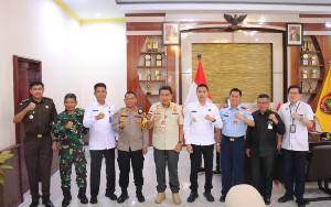 Pj Bupati Kobar Terima Kunjungan Kepala BNN Provinsi Kalteng