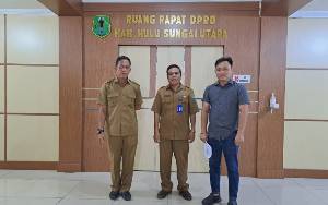 Komisi B DPRD Palangka Raya Studi Banding ke DPRD Hulu Sungai Utara