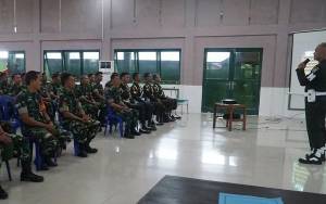 Prajurit Kodim 1011 Kuala Kapuas Terima Sosialisasi Giat Ops Gaktib Subdenpom