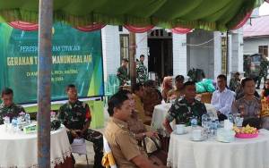 Launching TNI AD Manunggal Air, Dandim 1011 Kapuas Ikuti Vidcon bersama Kasad