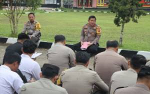 Polres Barito Timur Pastikan Kesiapan Personel Amankan TPS