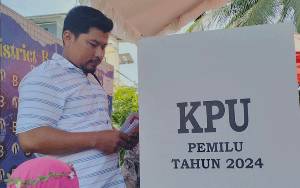 KPU Kalteng Jadwalkan Pemungutan Suara Ulang di Tiga TPS Hari ini