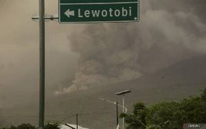 BPBD Minta Warga Waspadai Ancaman Lahar Gunung Lewotobi Laki-Laki