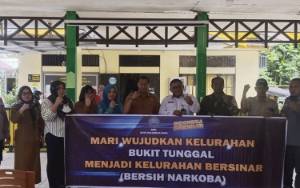 BNNK Palangka Raya Sosialisasi Setop Narkoba di Kelurahan Bukit Tunggal