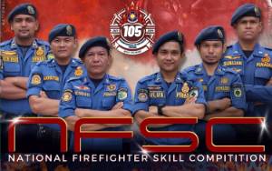 Tim Pemadam Kebakaran Palangka Raya Siap Bertanding di NFSC Surabaya