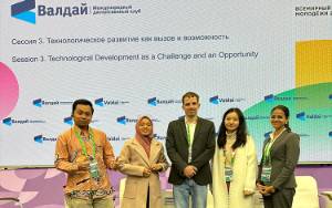 Pegawai Bank Kalteng Ikuti Ajang World Youth Festival 2024 di Rusia