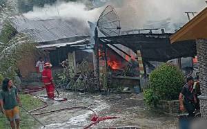 Rumah Terbakar di Pangkalan Bun, Diduga Akibat Lupa Matikan Kompor