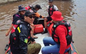 Tim Gabungan Lakukan Pencarian Hari Kedua Siswa Diduga Tenggelam di Sungai Kahayan