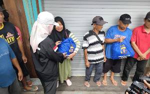 Pemko dan Polda Kalteng Distribusikan Bantuan untuk Korban Banjir di Palangka Raya
