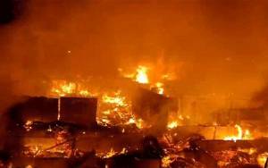 95 Unit Rumah di Palmerah Dilanda Kebakaran
