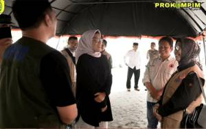 Pj Wali Kota Palangka Raya Apresiasi Dukungan BNPB dalam Penanganan Banjir