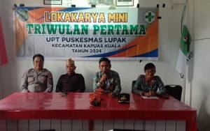 Hadiri Lokakarya Mini Lintas Sektor, Camat Kapuas Kuala Dorong Pencegahan DBD