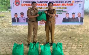 Pemkab Kobar Lanjutkan Penyalurkan 5.000 Paket Sembako di 6 Kecamatan