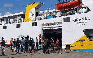 Sejak H-15, Baru 4.110 Pemudik Menuju Pulau Jawa Lewat Pelabuhan Sampit