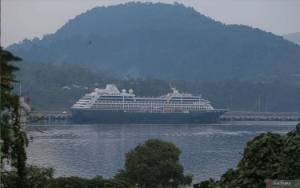 Kapal Pesiar Azamara Onward Bawa 511 Turis ke Sabang Jelang Idul Fitri